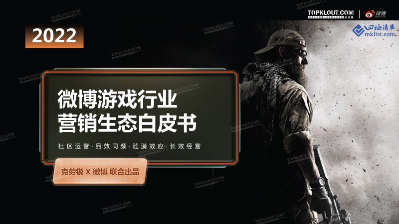 微博游戏行业营销生态白皮书-四海清单