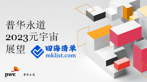 2023元宇宙展望报告【17页PPT】–普华永道-四海清单